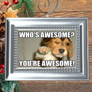 Beagle Puppy Dog Funny Christmas Tree Ornament‎
